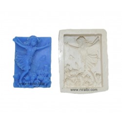 Happy Girl Silicone Soap Mould