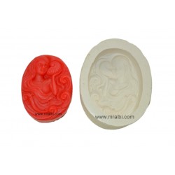 Cute Mermaid Silicone Soap Mould