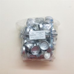 Silver T Cups  (100 pcs) 35 x 10