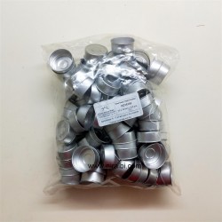 Silver Containers (100 pcs) 35 x 15, Niral Industries