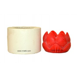 Extra Large Lotus Candle Mould Niral Industries, Wt - 170 gm