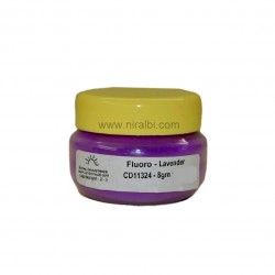 Fluoro Lavender Candle Colour -8 gm - CD11324 Niral Industries