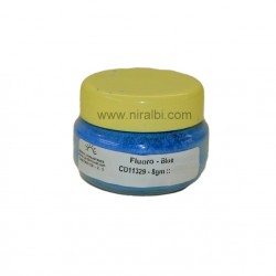 Fluoro Blue Candle Colour - 8 gm - CD11329 Niral Industries