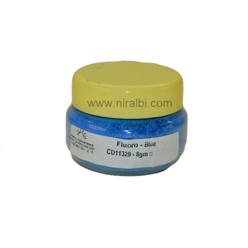 Fluoro Blue Candle Colour - 8 gm - CD11329 Niral Industries Fluoro Blue Candle Colour - 8 gm - CD11329 Niral Industries