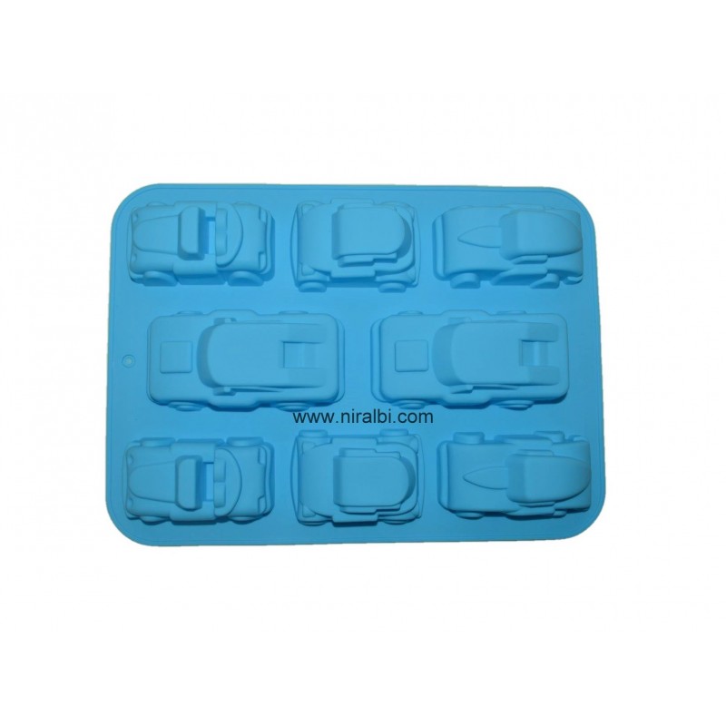 Designer Car Silicone Rubber Soap Mould, Niral Industries Designer Car Silicone Rubber Soap Mould, Niral Industries