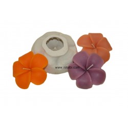 Periwinkle Flower Candle Mould, 40 gm Candle Wt