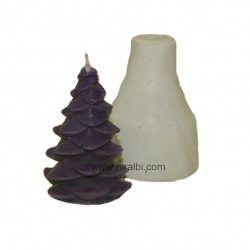 Small Chritsmas Tree Silicone Candle Mould