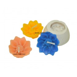 Sunflower Candle Mould, Niral Industries, Rubber flower candle mould 6 gm