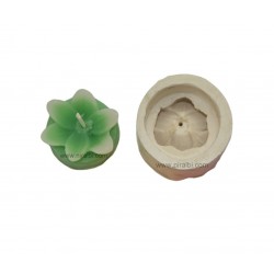 Flower With Base Candle Mould, Niral Industries, Candle Weight - 15 gm,