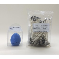 PVC And Wick Suggested For Candle Making Process