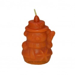 Snow,Christmas Rubber Candle Mould