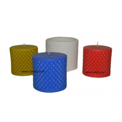 Check Box Designer Pillar Silicone Candle Mold