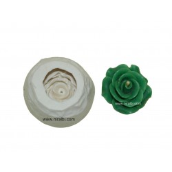 Mini Rose Flower Silicone Candle Mould, Niral Industries, Candle Wt - 10gm
