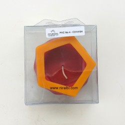 PVC 4 For Big Floating Flower, Designer Candles