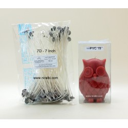 PVC And Wick Suggested For Candles