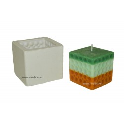 Silicone Candle Making Mold With Square Shape