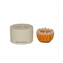 Small Hurricane Lotus Silicone Candle Making Mold