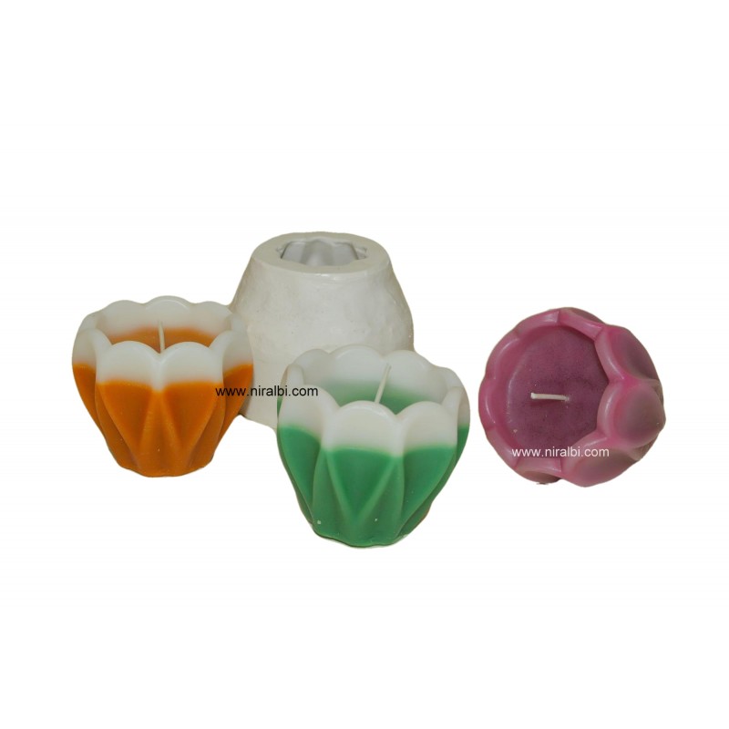 Niral Hurricane Silicone Candle Making Mould Niral Hurricane Silicone Candle Making Mould