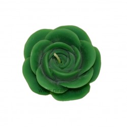 Rose Flower Floating Rubber Candle Mould