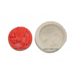Flying Hourse Rubber Silicone Soap Mould