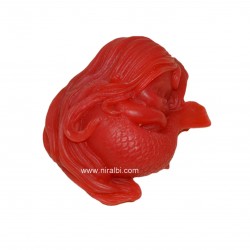 Sleeping Mermaid Silicone Rubber Soap Mould, Niral Industries