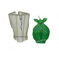 Baby Boy Footprint Candle Making Silicone Mold