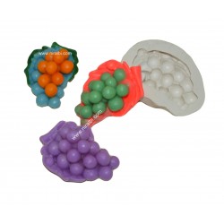 silicone grapes design soap mold