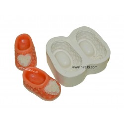 Shoe/ Boot Silicone Rubber Designer Soap Mould, Niral Industries