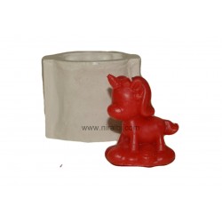 Standing Unicorn Silicone Candle Mould
