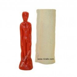 Men Shape Silicone Candle Mould - 130 gm