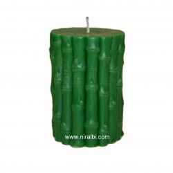 Medium Size Bamboo Stick Silicone Candle Mould - SL700 - Niral Industries - Candle wt - 266 gm