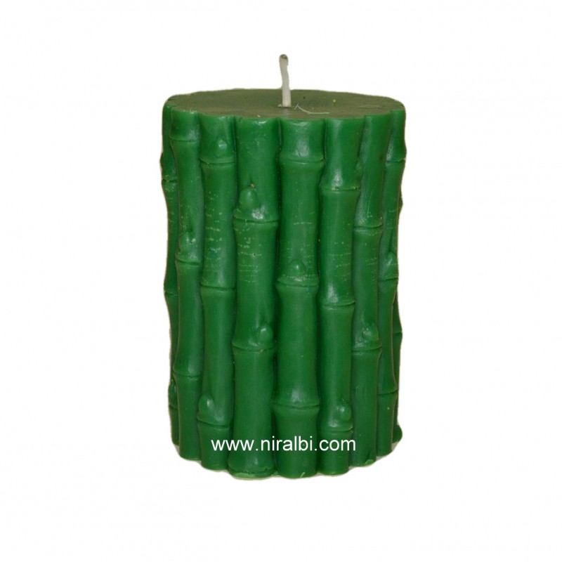 Medium Size Bamboo Stick Silicone Candle Mould - SL700 - Niral Industries - Candle wt - 266 gm Medium Size Bamboo Stick Silicone Candle Mould - SL700 - Niral Industries - Candle wt - 266 gm