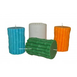 Medium Size Bamboo Stick Silicone Candle Mould