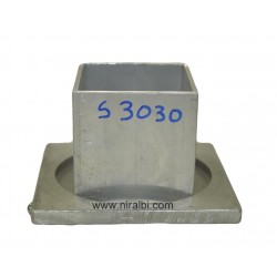 Square Shaped Aluminium Candle mold