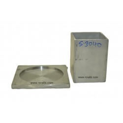 2 Pieces Candle making Aluminium mould