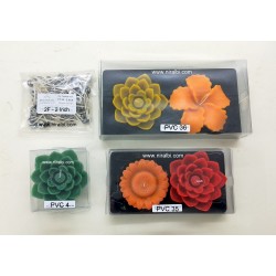 Designer Lotus Flower Silicone Candle