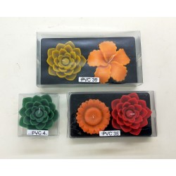 Designer Lotus Flower Silicone Candle