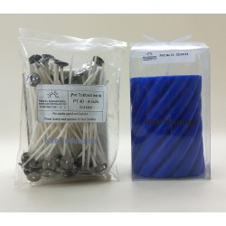 Small Silicone Line Pillar Candle Mould - Dia - 7 cm