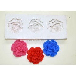 Niral Tart Flower Candle Mould SL454