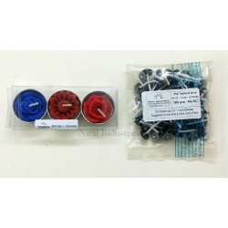 Designer Flower Silicone Candle Mould - Dia 3.5cm