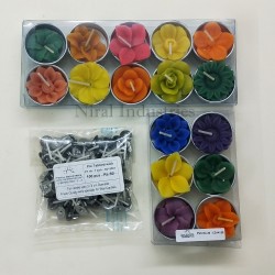 Designer Flower Candle Mmould - 8 gm