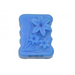 Cute Flowers Design Silicone Soap Mould