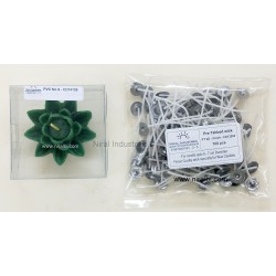 Small Lotus Silicone Candle Mould, Order Online Niral Industries-Dia-6cm
