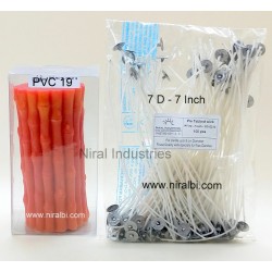 Bamboo Stick Silicone Rubber Candle Mould-Dia-6.8cm
