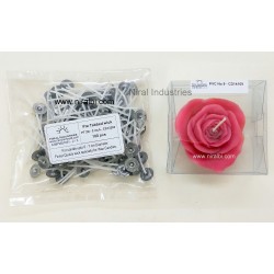 Rose Flower Silicone Candle Mould-Dia-6.4cm