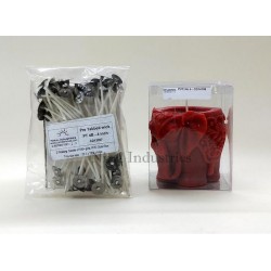 Elephant Pillar Candle Mould - 250 gm