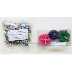 Small Rose Flower Candle Mould-Dia-3.7cm