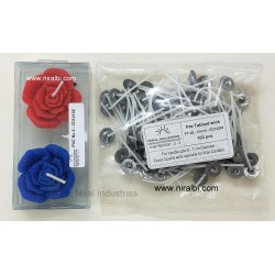 Rose Flower Silicone Rubber Candle Mould-Dia-5cm
