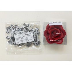 Big Rose Flower Silicone Candle Mould - 60 gm