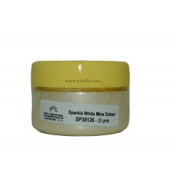 Sparkle White Mica Colour - 25 gm